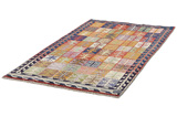 Gabbeh - Bakhtiari Persian Carpet 212x126 - Picture 2