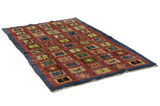 Gabbeh - Bakhtiari Persian Carpet 220x130 - Picture 1
