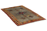 Gabbeh - Qashqai Persian Carpet 197x110 - Picture 1