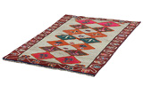 Gabbeh - Bakhtiari Persian Carpet 185x112 - Picture 2