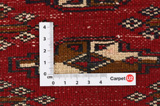 Yomut - Bokhara Persian Carpet 97x102 - Picture 4