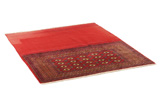 Bokhara - Turkaman Persian Carpet 140x118 - Picture 1