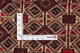 Bokhara - Turkaman Persian Carpet 108x114 - Picture 4