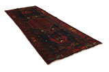 Senneh - Kurdi Persian Carpet 387x139 - Picture 1