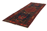 Senneh - Kurdi Persian Carpet 387x139 - Picture 2