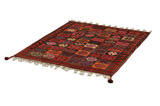 Bakhtiari - Gabbeh Persian Carpet 183x145 - Picture 2