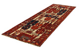 Bakhtiari - Qashqai Persian Carpet 415x133 - Picture 2