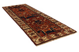Bakhtiari - Qashqai Persian Carpet 419x148 - Picture 1