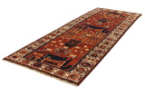 Bakhtiari - Qashqai Persian Carpet 419x148 - Picture 2