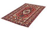 Zanjan - Hamadan Persian Carpet 244x143 - Picture 2