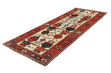 Bakhtiari - Qashqai Persian Carpet 393x135 - Picture 2