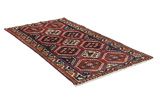 Bakhtiari Persian Carpet 223x122 - Picture 1