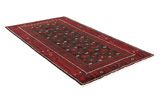 Baluch - Turkaman Persian Carpet 242x135 - Picture 1