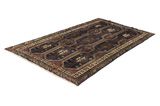 Afshar - Sirjan Persian Carpet 237x138 - Picture 2