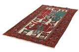 Bakhtiari Persian Carpet 223x123 - Picture 2