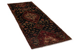 Senneh - Kurdi Persian Carpet 257x88 - Picture 1