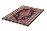 Tuyserkan - Hamadan Persian Carpet 135x88 - Picture 2
