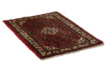 Borchalou - Hamadan Persian Carpet 92x64 - Picture 1