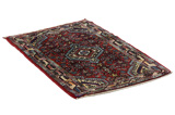 Enjelas - Hamadan Persian Carpet 88x60 - Picture 1