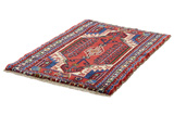 Nahavand - Hamadan Persian Carpet 86x62 - Picture 2