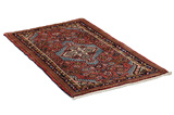Enjelas - Hamadan Persian Carpet 92x56 - Picture 1