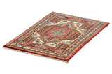 Nahavand - Hamadan Persian Carpet 90x63 - Picture 2