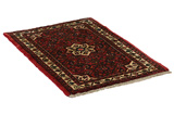 Borchalou - Hamadan Persian Carpet 93x65 - Picture 1