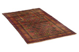 Baluch - Turkaman Persian Carpet 140x83 - Picture 1