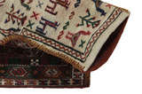 Qashqai - Saddle Bag Persian Carpet 51x37 - Picture 2