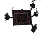 Turkaman - Saddle Bag Afghan Carpet 42x33 - Picture 1