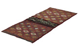 Turkaman - Saddle Bag Afghan Carpet 126x55 - Picture 1