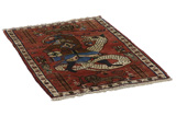 Bijar - Kurdi Persian Carpet 104x72 - Picture 1