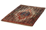 Senneh - Kurdi Persian Carpet 96x72 - Picture 2