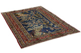 Bijar - Kurdi Persian Carpet 207x140 - Picture 1