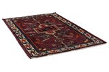 Gabbeh - Qashqai Persian Carpet 220x144 - Picture 1