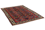 Gabbeh - Bakhtiari Persian Carpet 242x155 - Picture 1