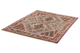 SahreBabak - Afshar Persian Carpet 185x132 - Picture 2