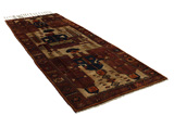 Bakhtiari - Lori Persian Carpet 362x132 - Picture 1