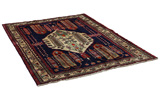 Afshar - Sirjan Persian Carpet 240x167 - Picture 1