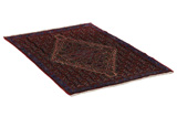 Senneh - Kurdi Persian Carpet 107x75 - Picture 1