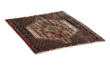 Senneh - Kurdi Persian Carpet 96x75 - Picture 1