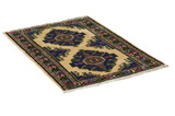 Koliai - Kurdi Persian Carpet 88x63 - Picture 1