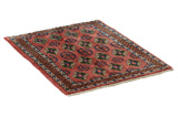 Bokhara - Turkaman Persian Carpet 97x73 - Picture 1