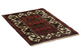 Afshar - Sirjan Persian Carpet 102x69 - Picture 1