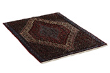 Senneh - Kurdi Persian Carpet 104x76 - Picture 1