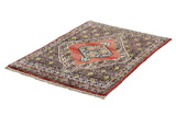 Senneh - Kurdi Persian Carpet 95x65 - Picture 2