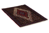 Senneh - Kurdi Persian Carpet 110x74 - Picture 1