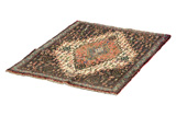 Senneh - Kurdi Persian Carpet 105x70 - Picture 2