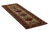 Gabbeh - Qashqai Persian Carpet 193x63 - Picture 1