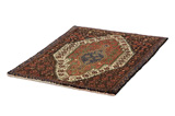 Senneh - Kurdi Persian Carpet 110x73 - Picture 2
